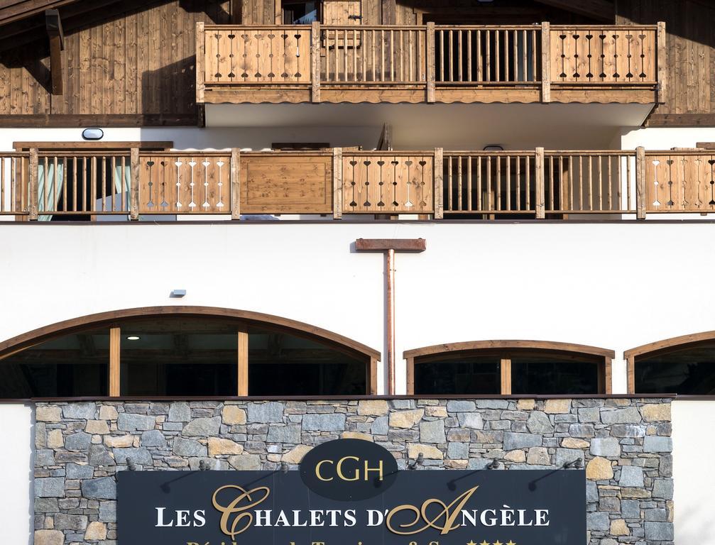 CGH Résidences&Spas Les Chalets d'Angèle Châtel Exterior foto