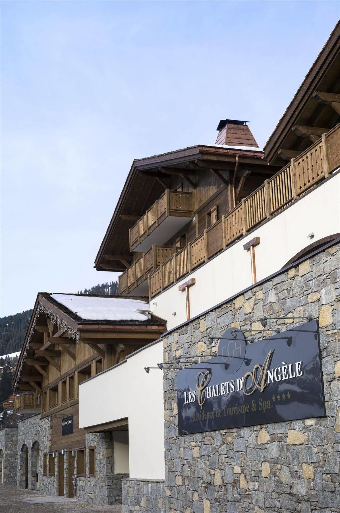 CGH Résidences&Spas Les Chalets d'Angèle Châtel Exterior foto